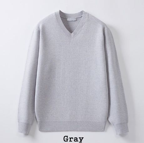 Kifree Loose Fit V-Neck Knit