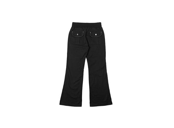 T-Shion Rivet Pocket Banding Bootcut Pants