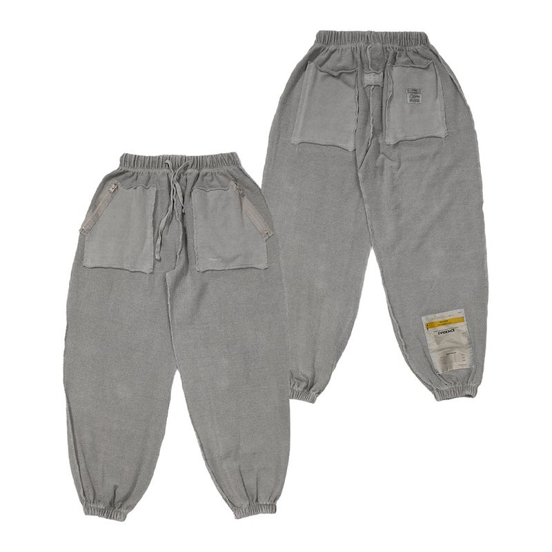 STIGMA（スティグマ）の「INSIDEOUT PIGMENT WIDE JOGGER PANTS V2 GRAY / CHARCOAL（Pants）」