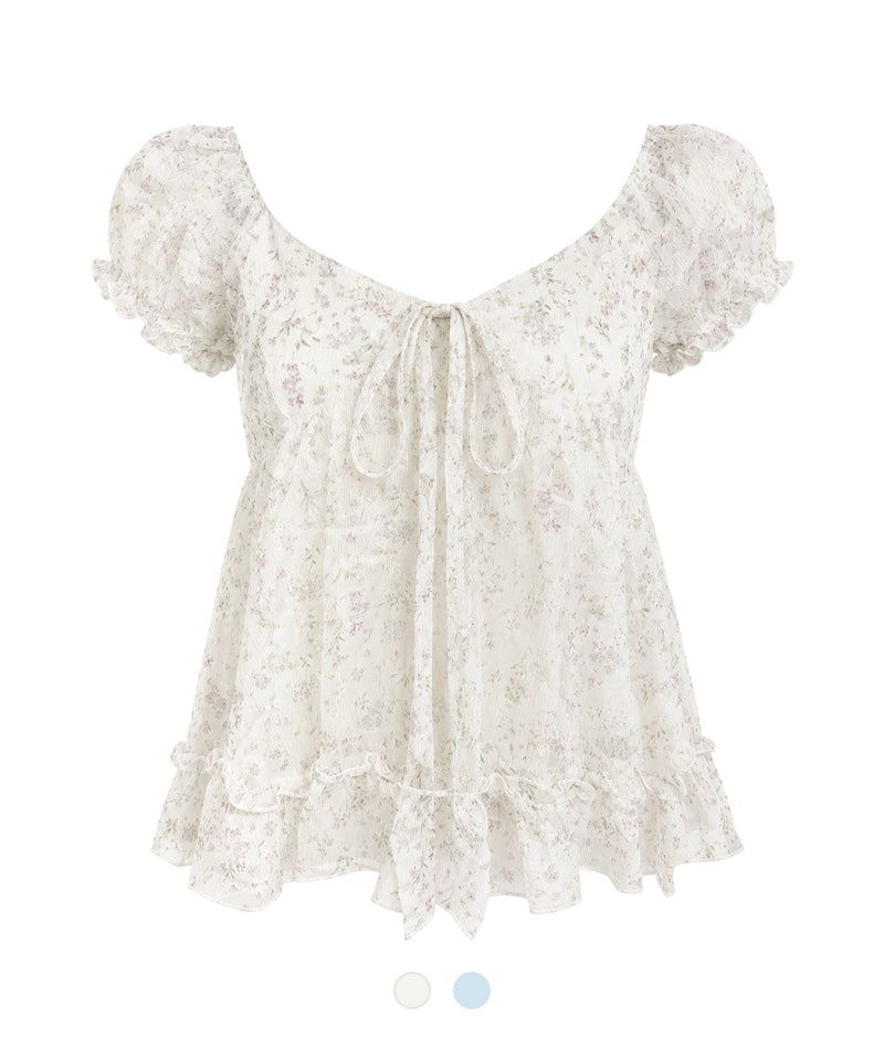 Cozy&Kitsch（コージーアンドキッチ）の「Livia Floral Lace Blouse（Tops）」