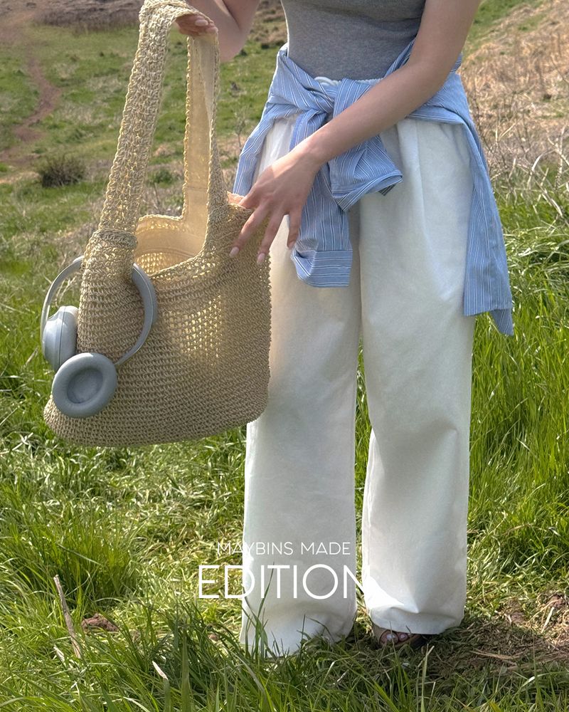 MAYBINS（メイビンス）の「[MADE] Tubi banding wide pants（Pants）」