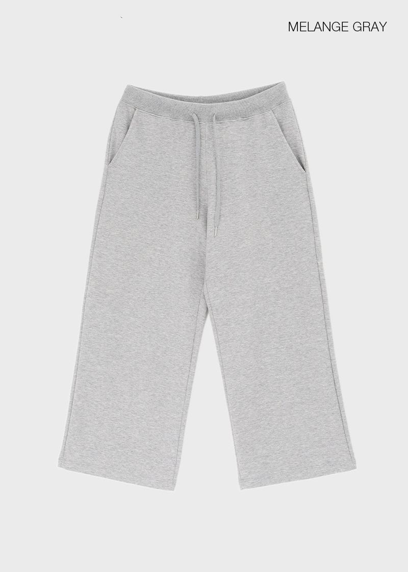 [B-BASIC] Air Sweat Capri Banding Pants