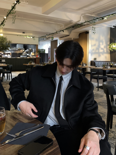 Premium Signature Blended Wool Jacket