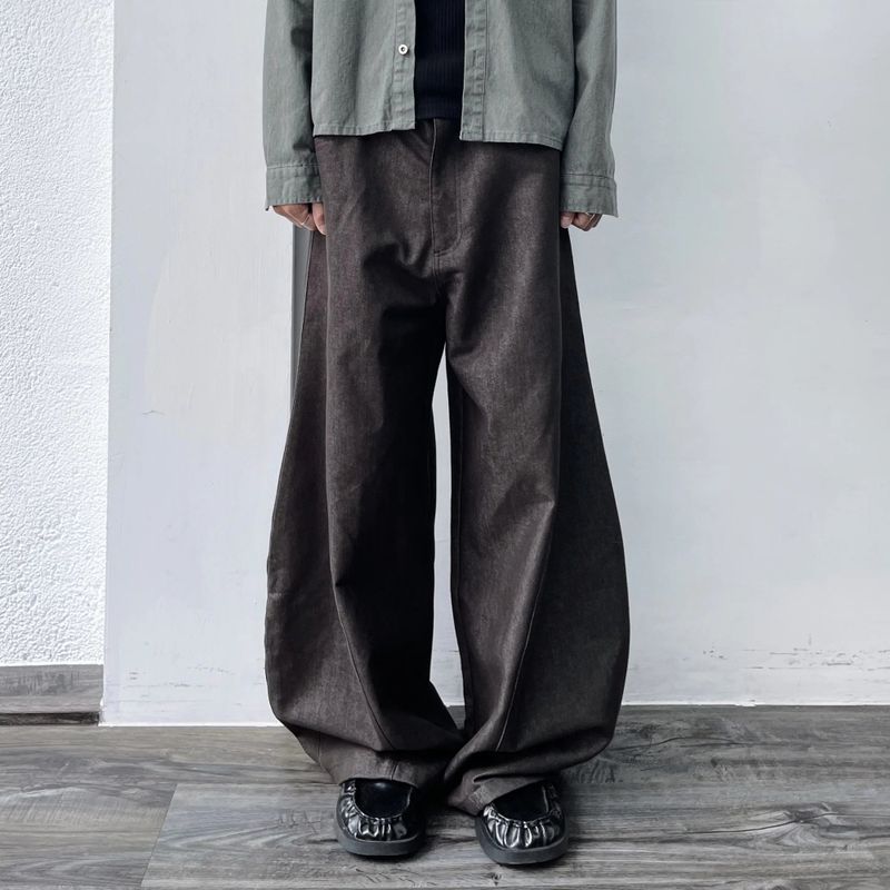 FADE MEET（フェードミート）の「Belted Curved Balloon Trousers（Pants）」