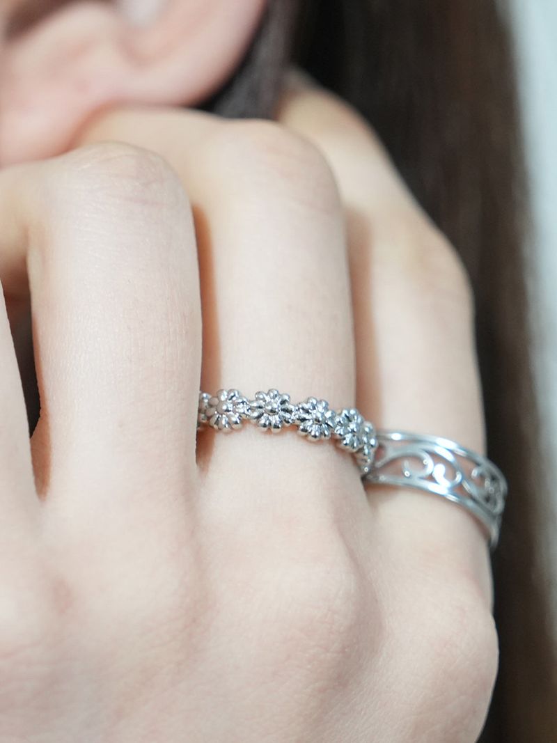 Boho Libertude（ボホリベルチュード）の「デイジーガーデンリング（アクセサリー）」