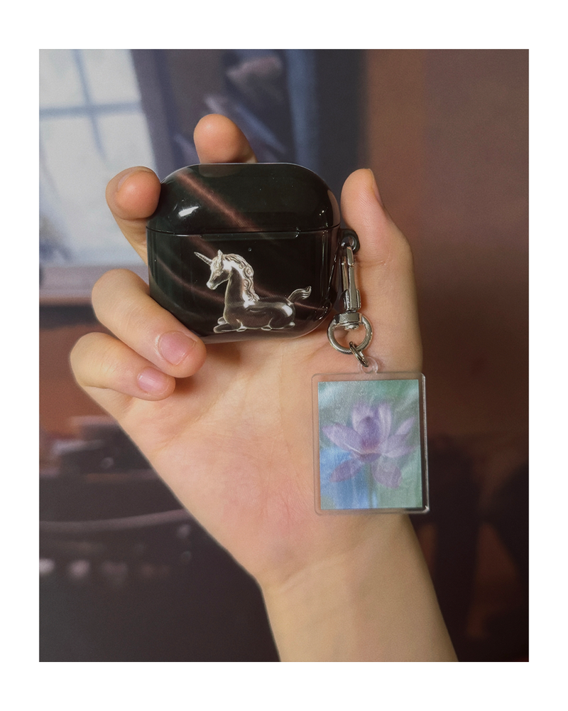 peacepiece airpods case (keyring set)