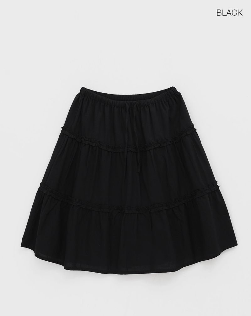 [MADE] Chifney Flare Midi Skirt