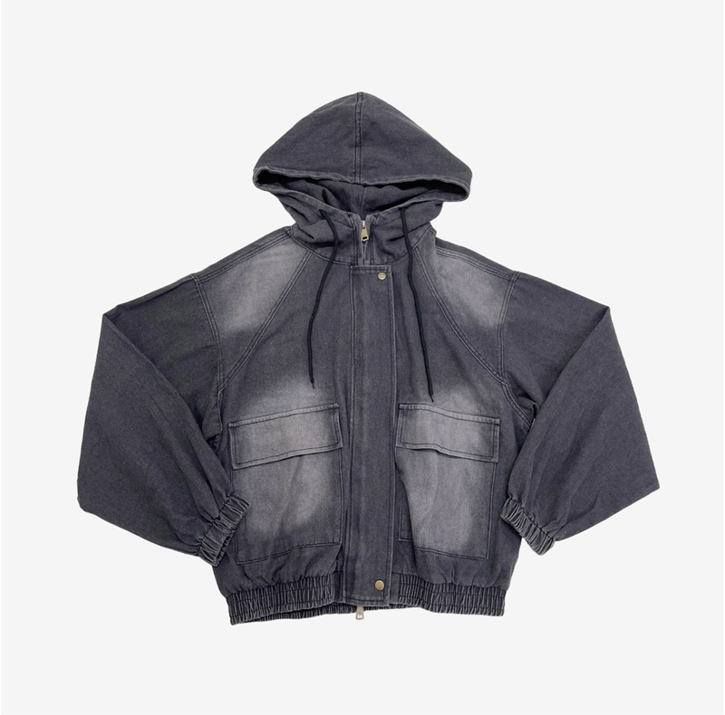 (Unisex) Citin Washing Anorak Zip Up