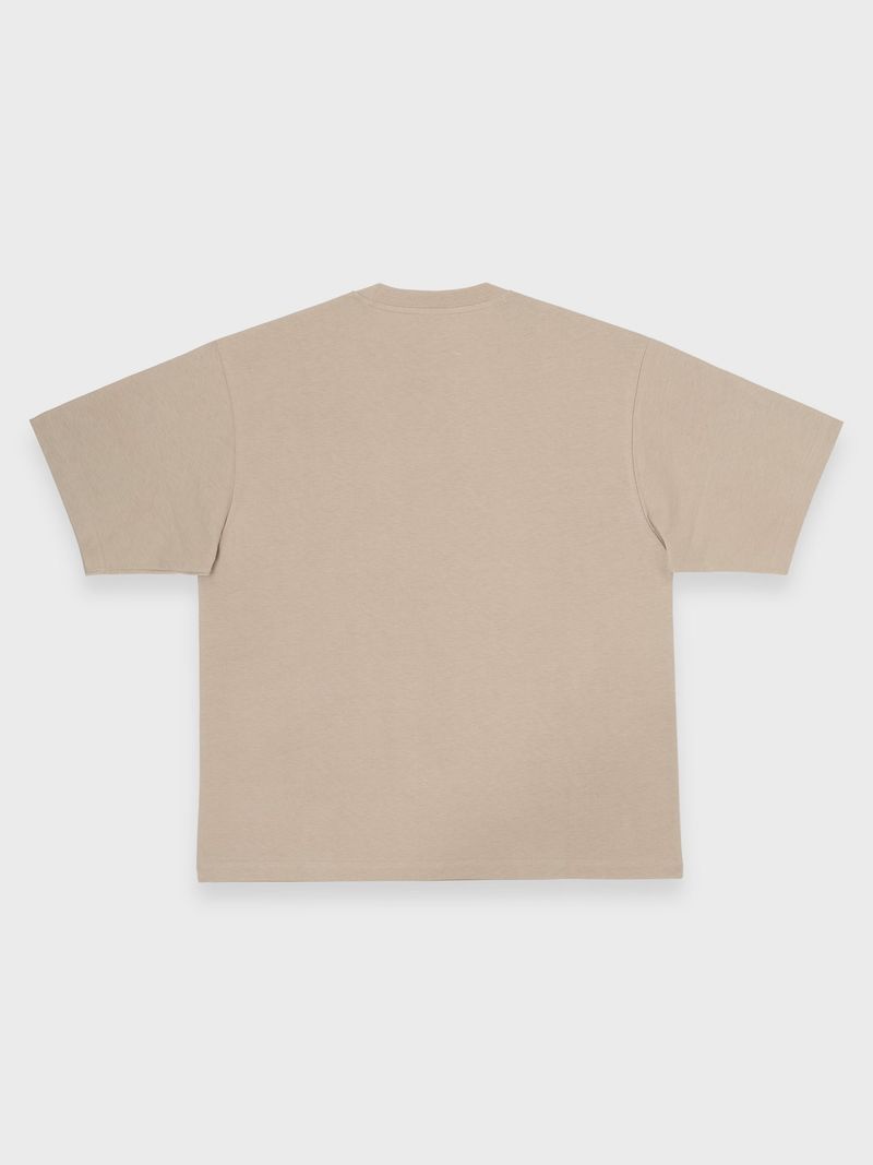 LOGO TEE - BEIGE