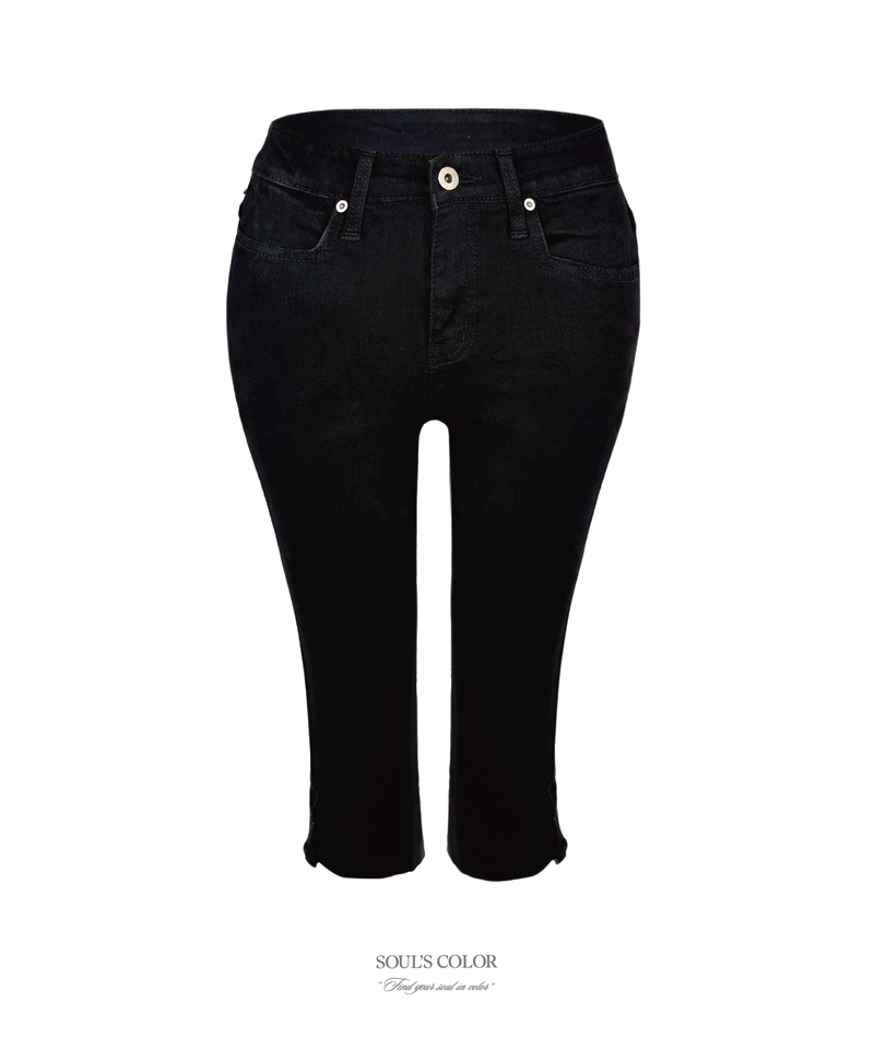 Slim capri denim pants (3size-S/M/L)