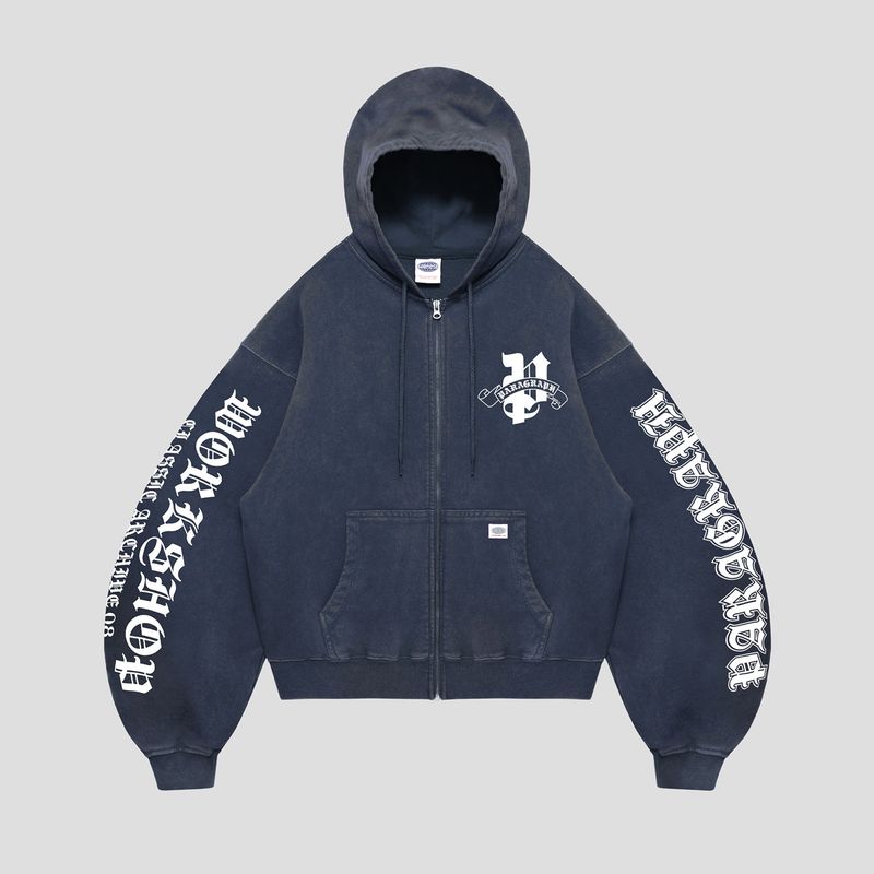 PARAGRAPH(パラグラフ)の「PARAGRAPH WORK SHOP ZIP HOODIE(Tops)」