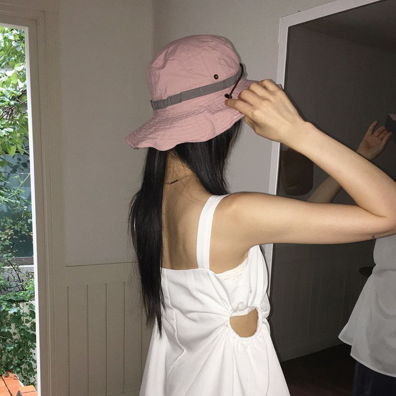 Neckie Colored Nylon Safari Bucket Hat