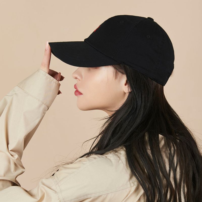 Varzar Logo Over Fit Chino Ball Cap Black