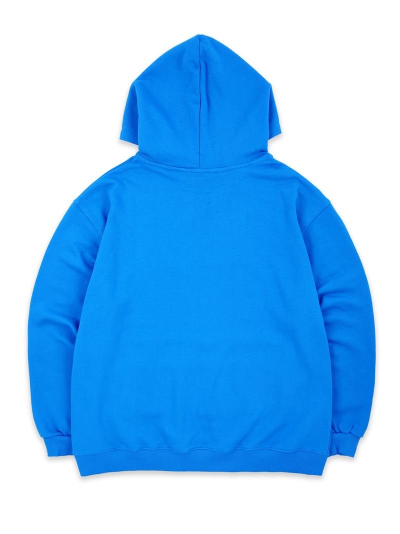 Double_Pocket Hooded Sweatshirt S.BLUE