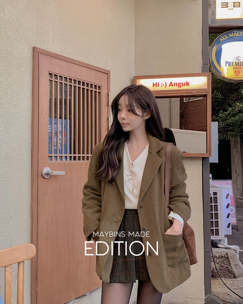 【MADE】Corduroy Overfit jacket