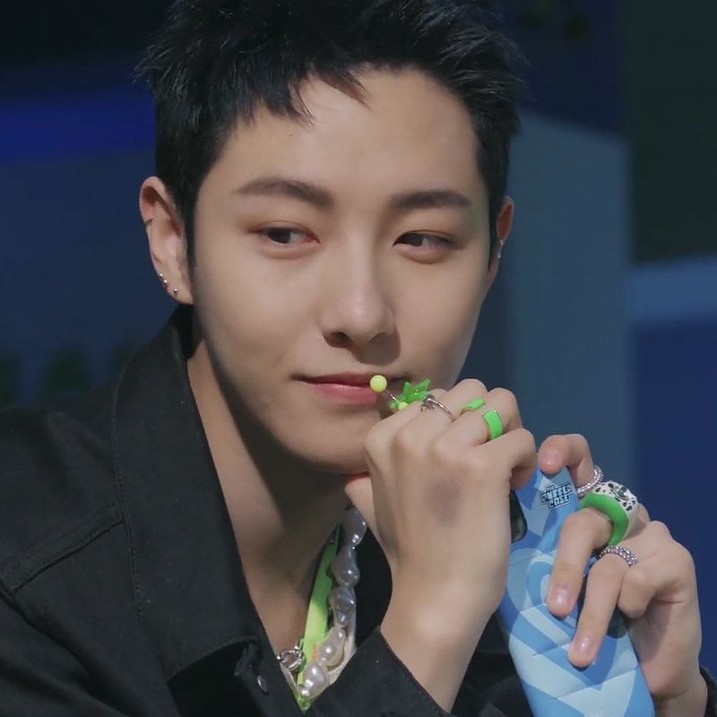 [NCT] [S925] Donut Ring (black silver)