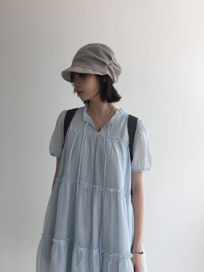 Nova Tiered Frill Dress (2color)