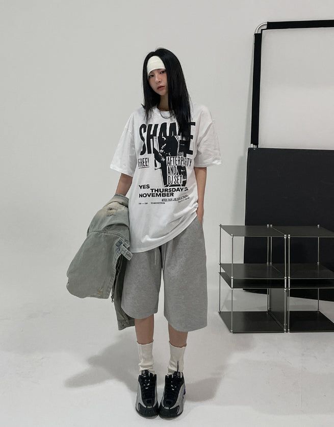 [U-BASIC] Luvrin Three Quarter Bermuda Sweatpants