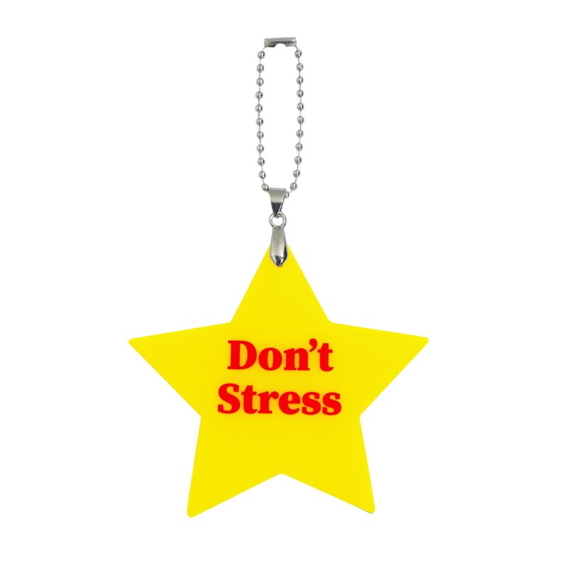 Don't Stress Bag Charm