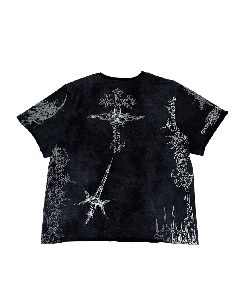 "ØNYX WAXED T SHIRT"