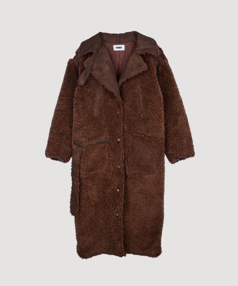 TEDDY BEAR LONG COAT
