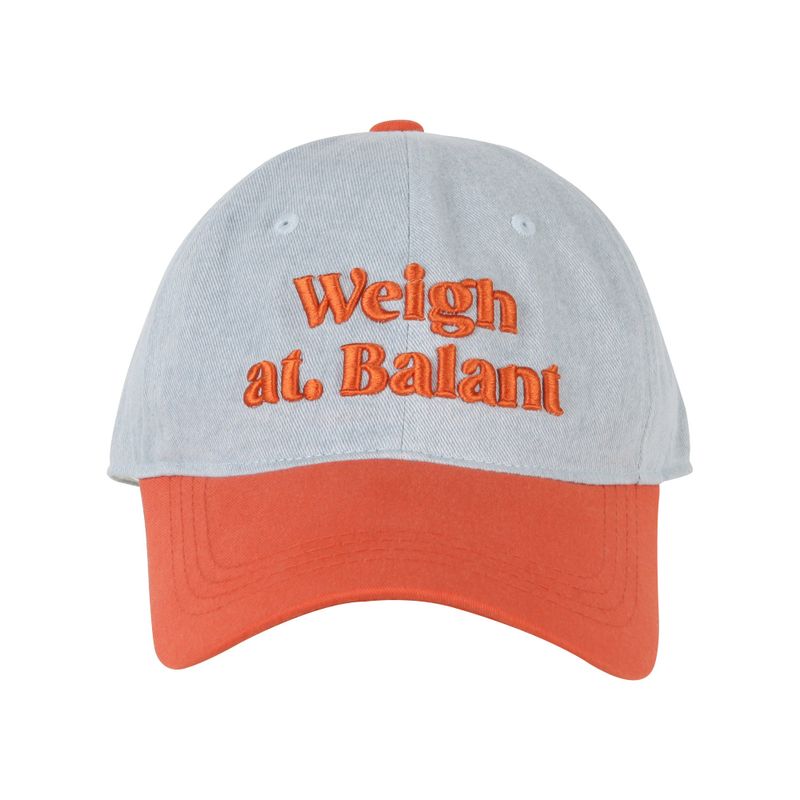 BALANT（バラント）の「デニム刺繍ボールキャップ - Orange（帽子）」