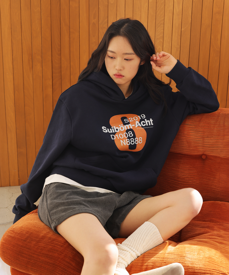 New birth 8 Hoodie - Navy