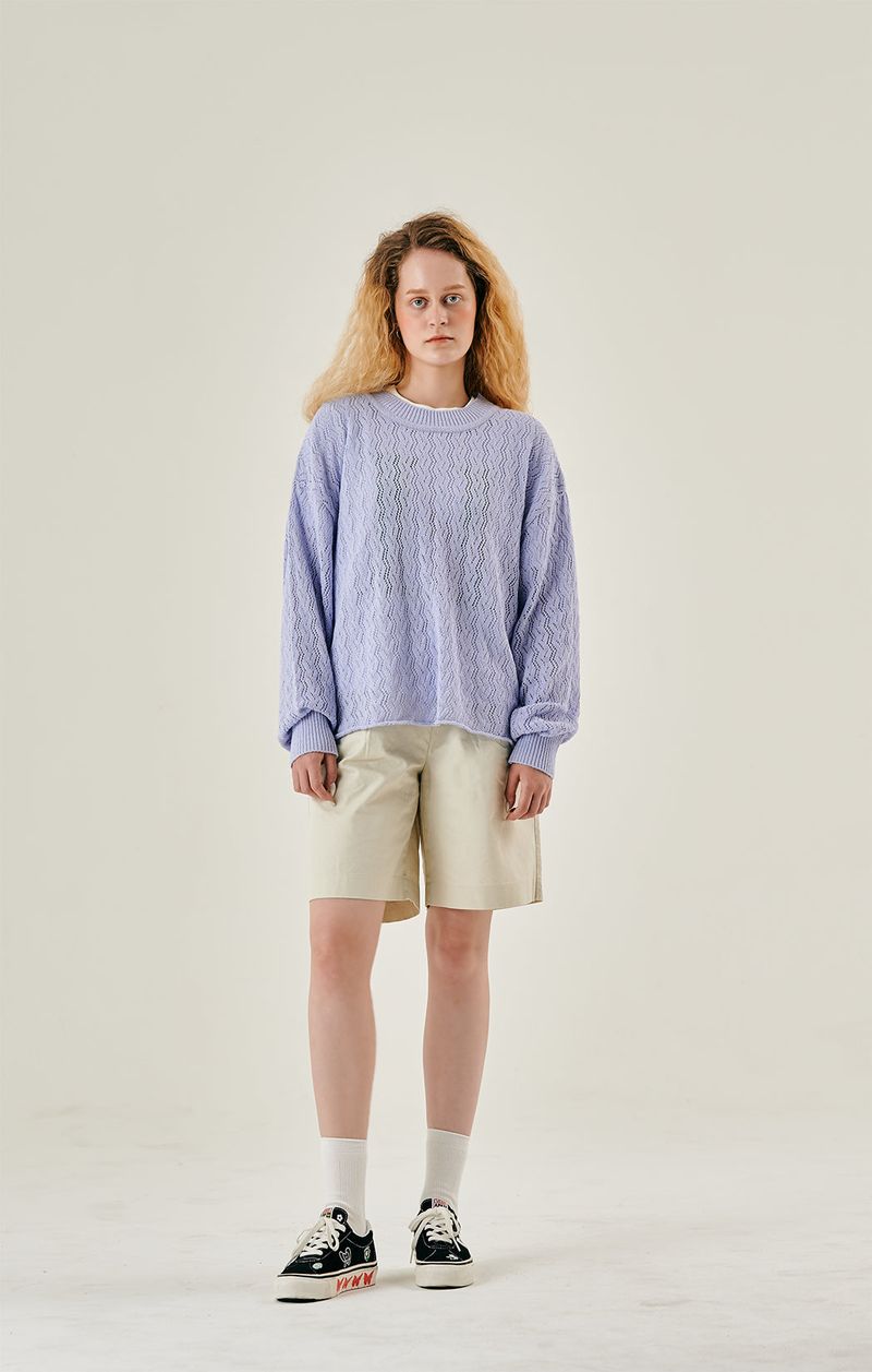 MARCEL CREW NECK KNIT TOP