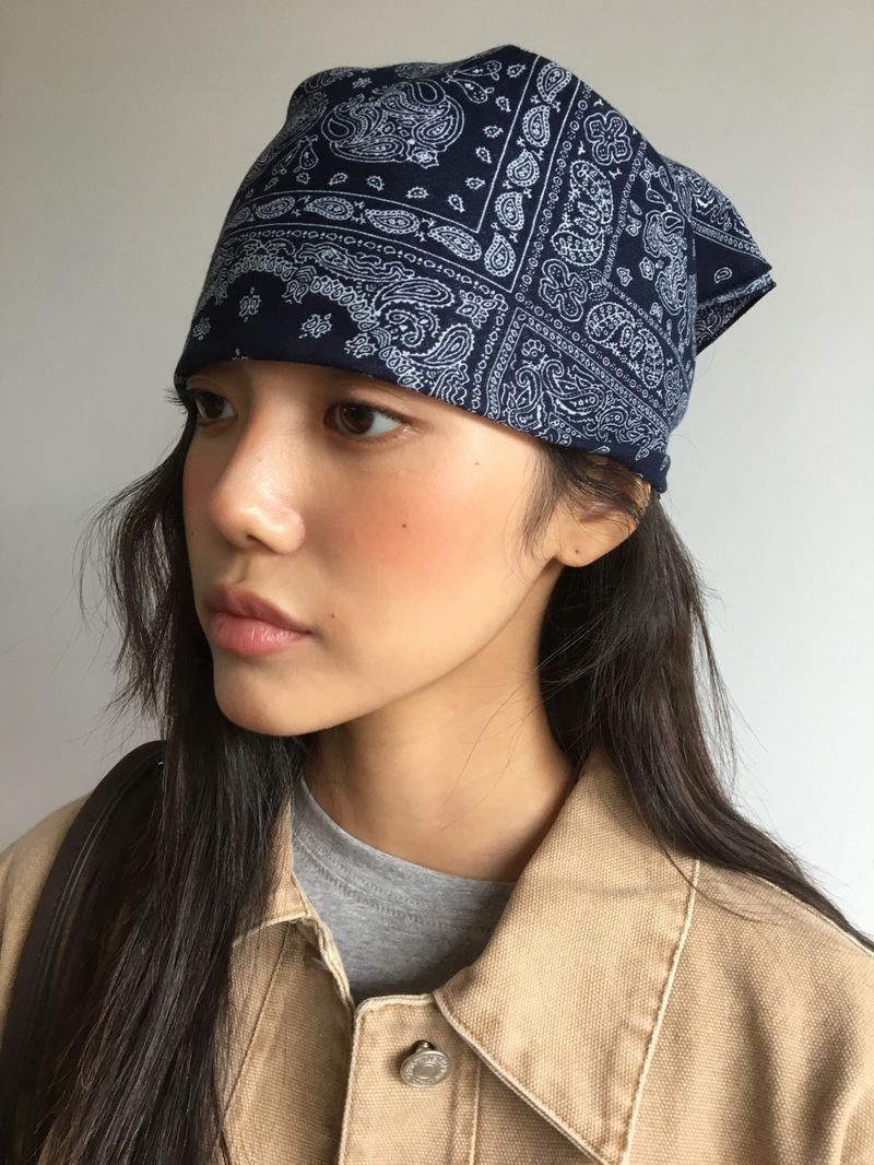DUGGY（ダギー）の「ノッテッド ペイズリー バンダナ (2color)（アクセサリー）」