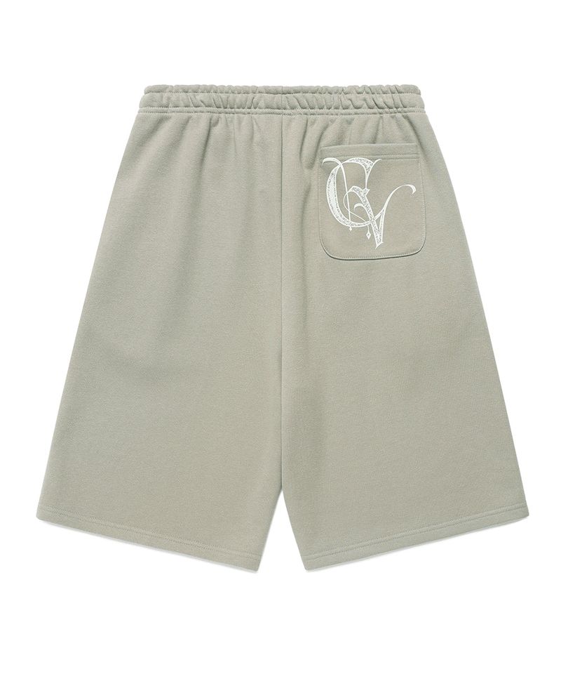 W STEM SWEAT SHORTS KHAKI(CV2FMFPA00A)