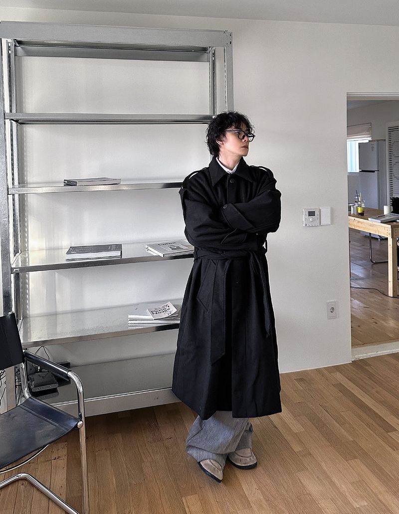 No.1031 wool30 B over COAT (3color)