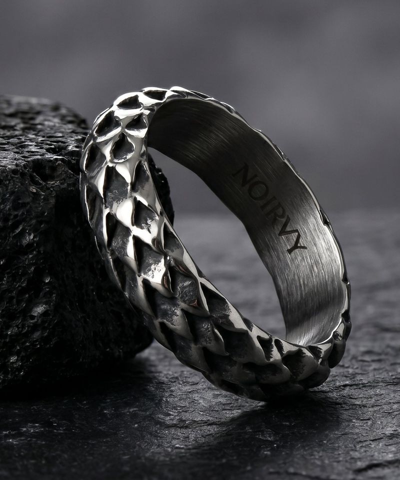 NR-306 Dragon Scale Daily Ring
