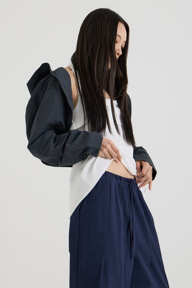 Hooded Shrug, Charcoal