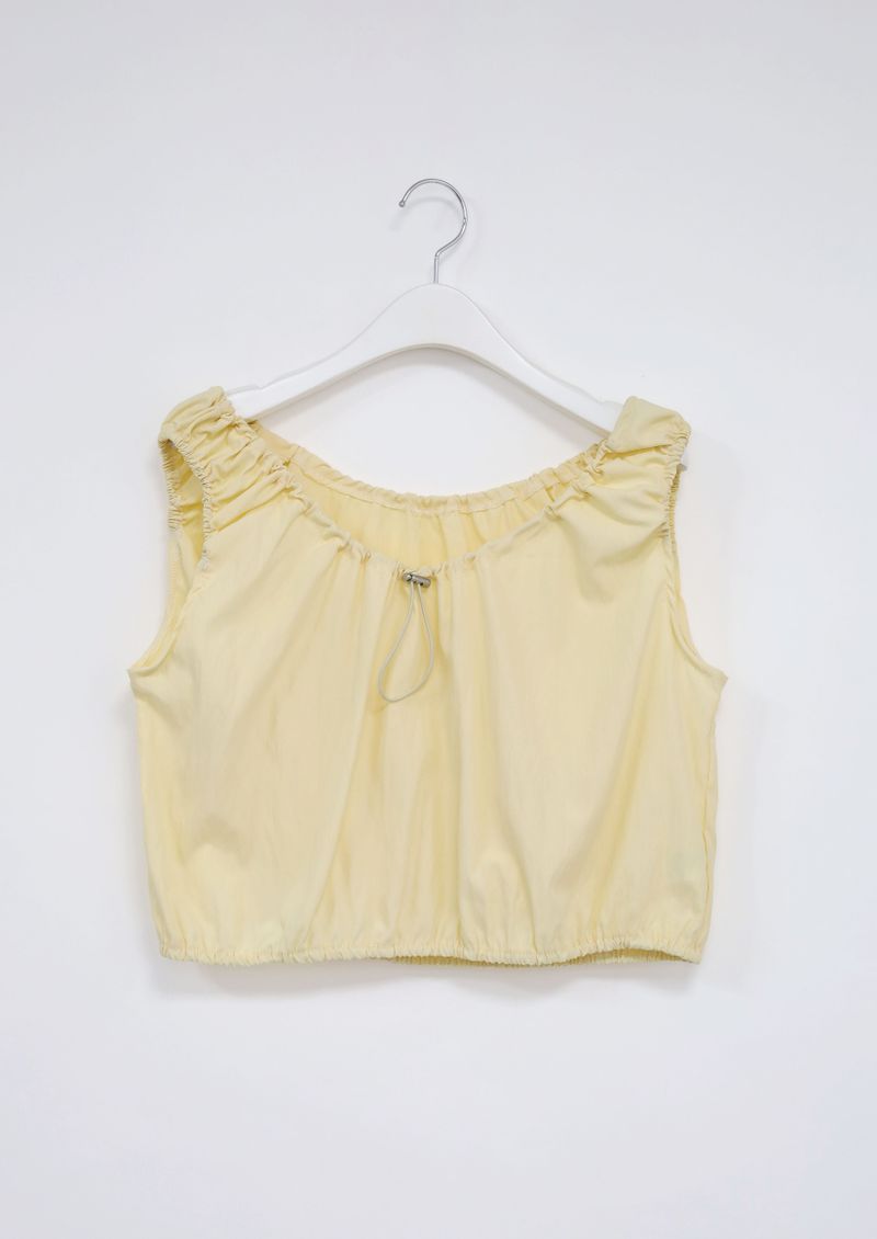 layered banding tank top