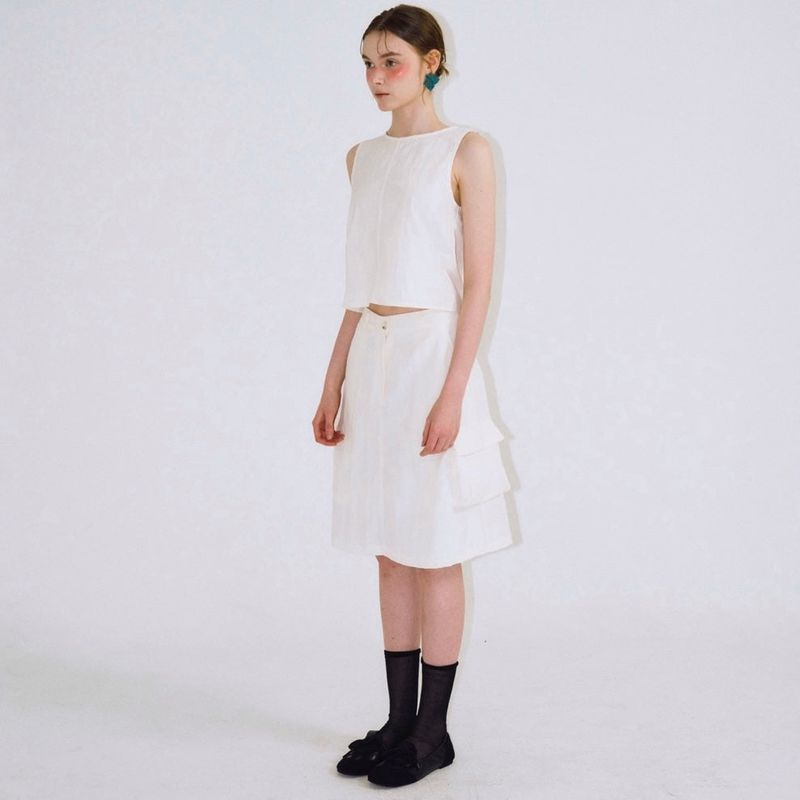 Pocky Setup Skirt - 2colors