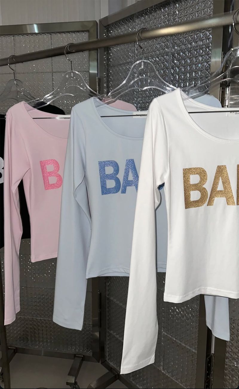 glitter-baby tight top(4 color )