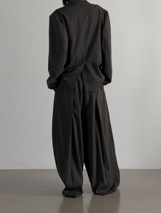 Zvel Inverted Pleated Slacks