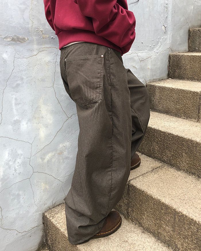 Boren Stripe Bijou Balloon Pants