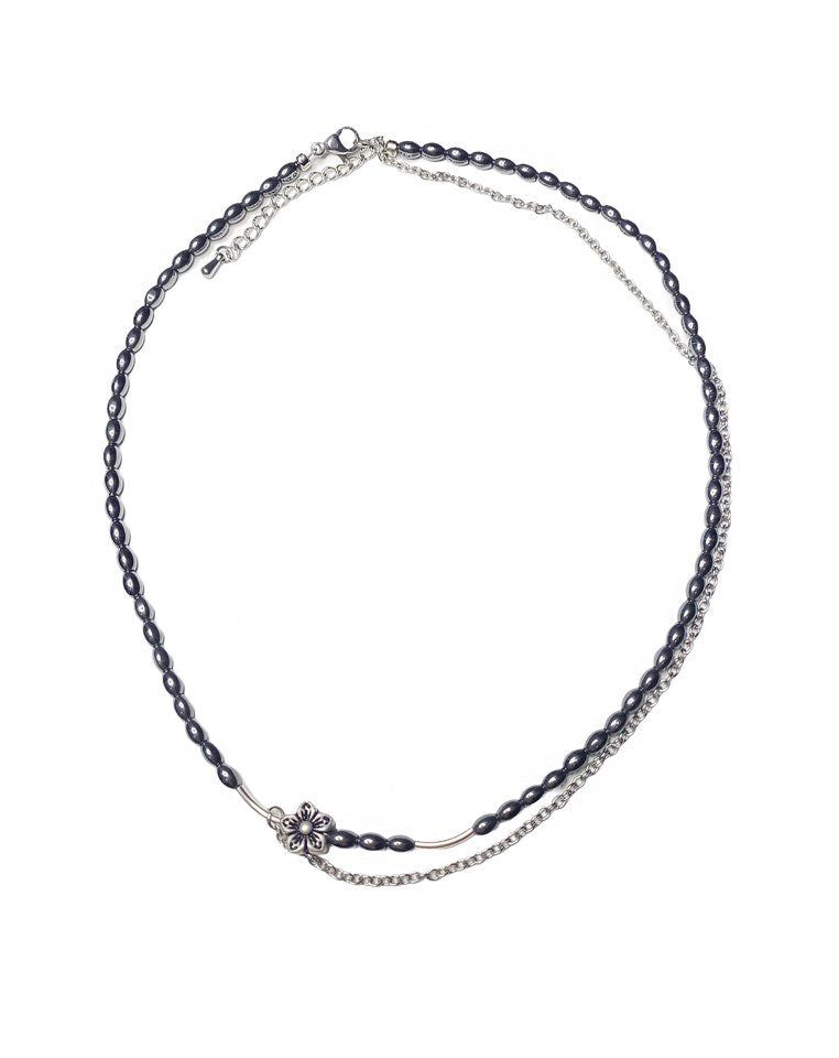 Digital flower necklace