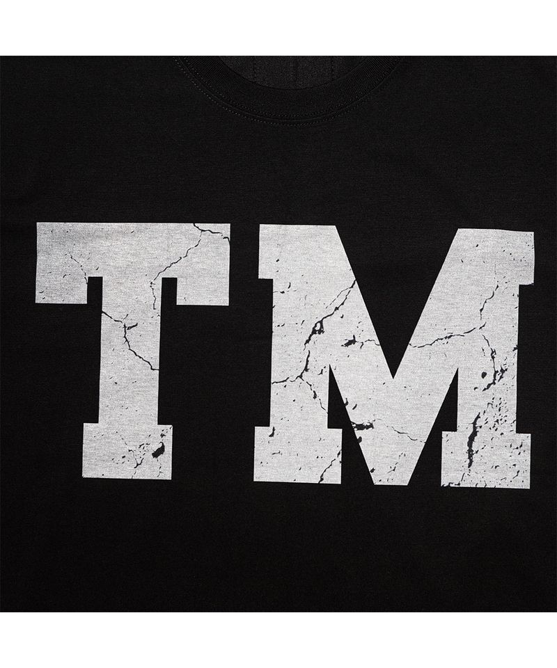 TM CRACK TSHIRT-BLACK