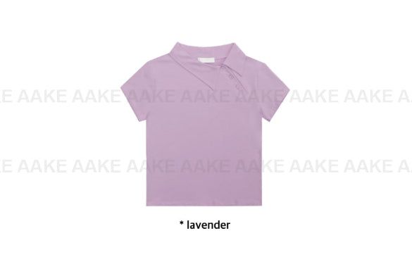 UNBAL COLLAR TEE