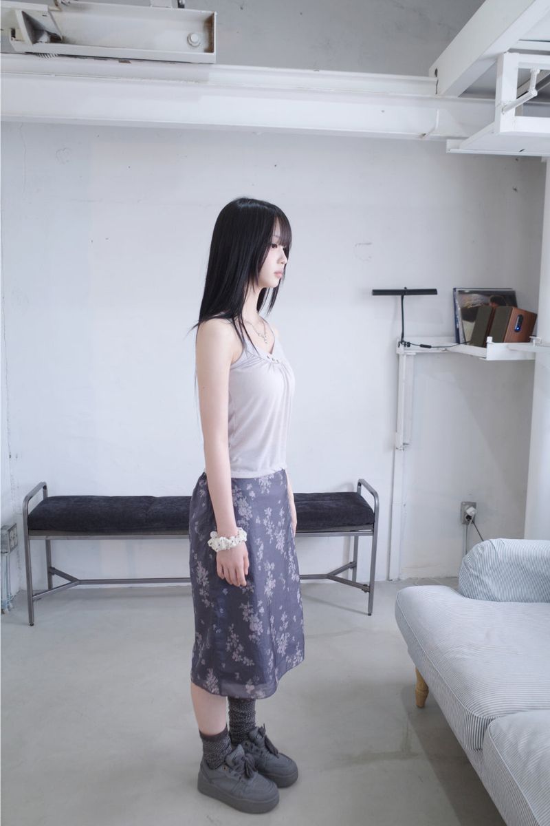 ハートシャーリングスリーブレス(3color)