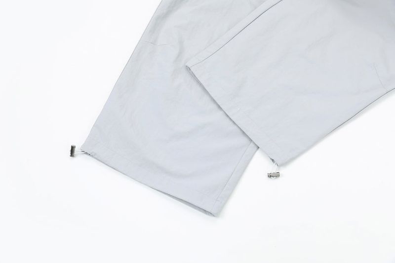 26SS★ Patch Nylon Curved Pants