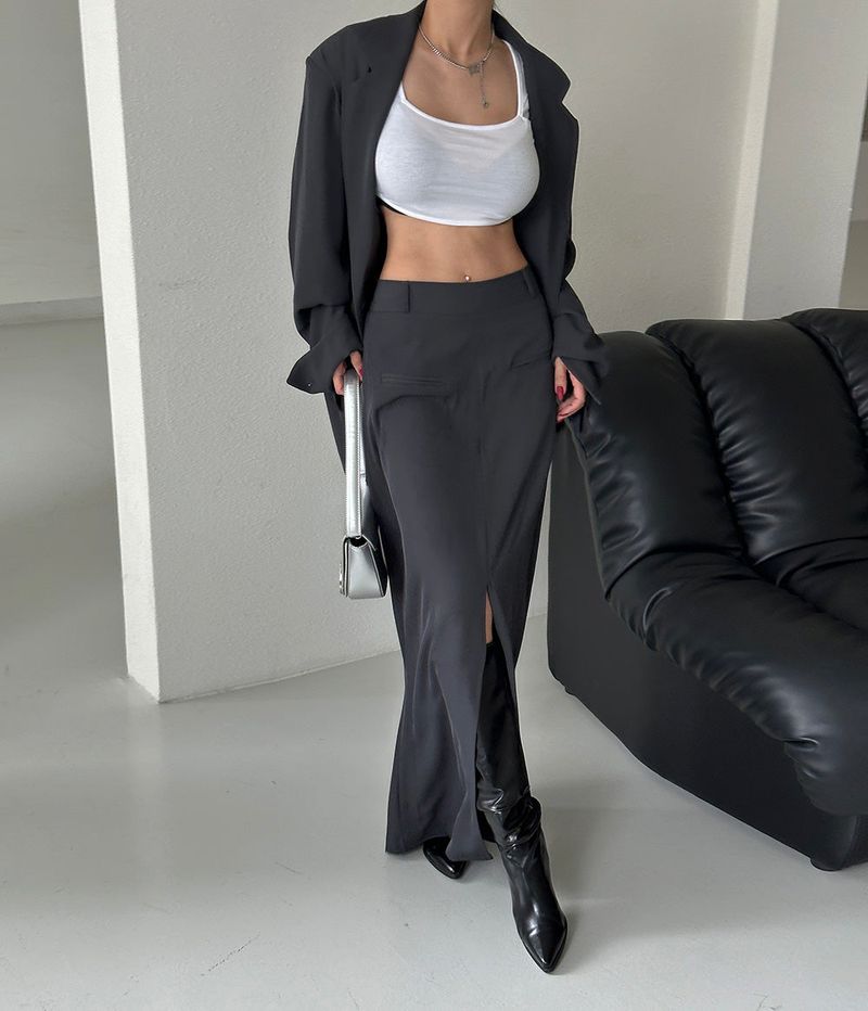 Mega Oversized Fit Blazer Jacket