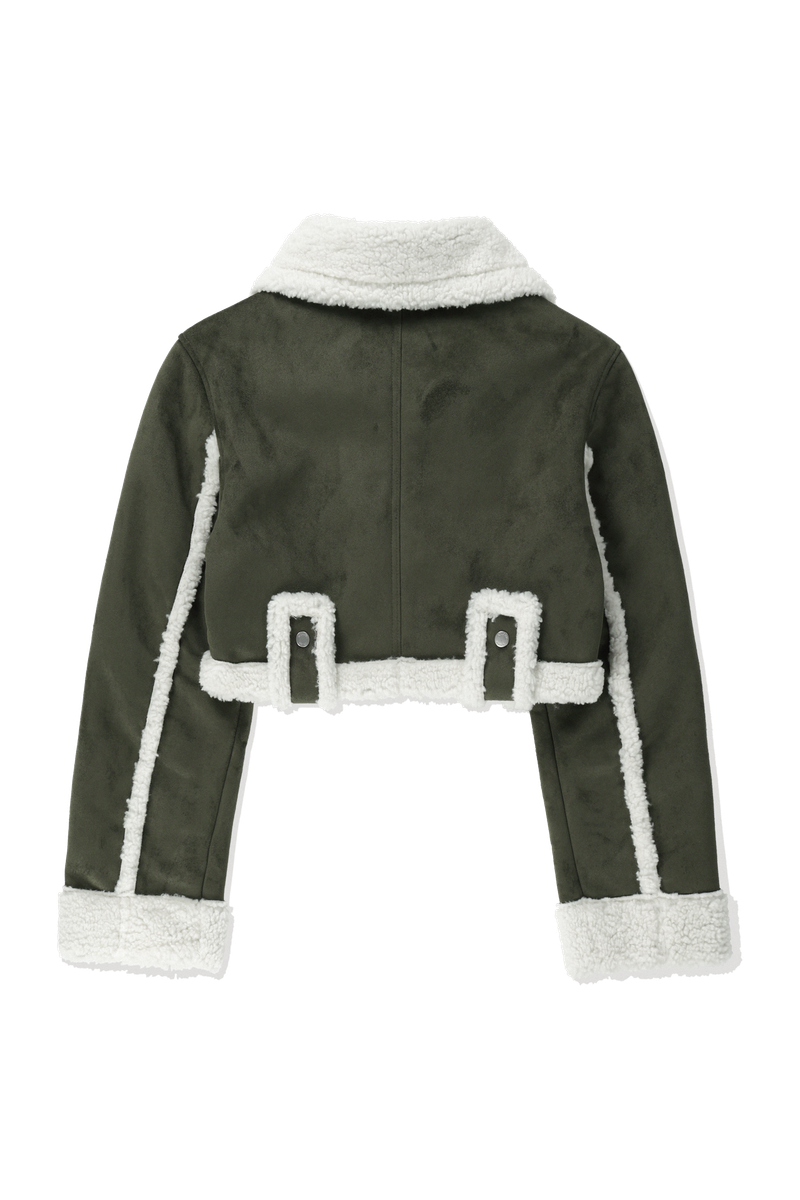 CROP MOUTON JACKET