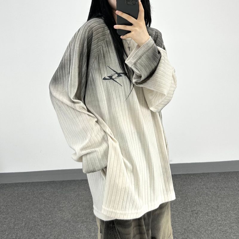 PEARCLAN（ペアクラン）の「dirty hair-sawl rib knit（Tops）」
