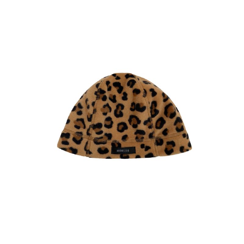 KOOKEESEE（クキシ）の「Polarfleece Beanie Hats (Leopard Beige)   （Hats）」