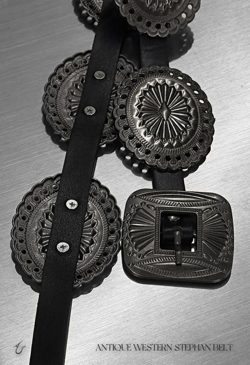 URBAN UNIQUE(アーバンユニーク)の「antique western stephan belt(Fashion Accessories)」
