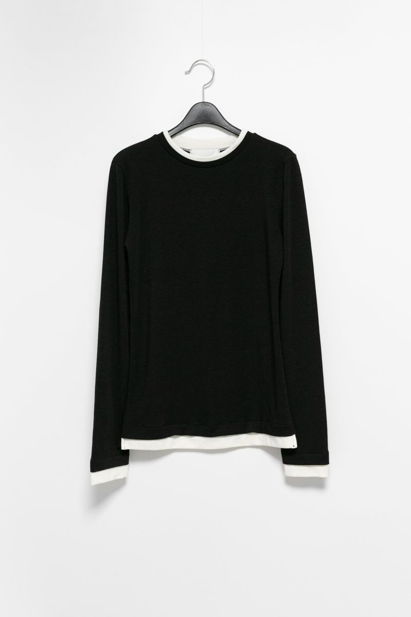 color layered long top(4colors)