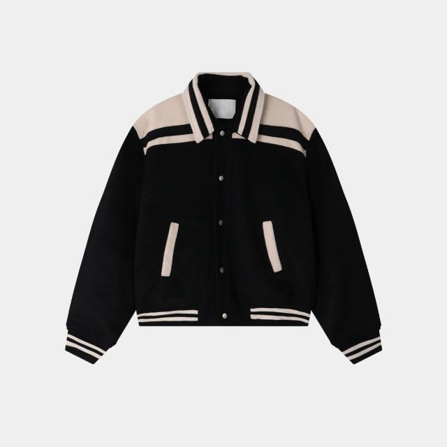Winter Coloring Stadium Jacket (2color)